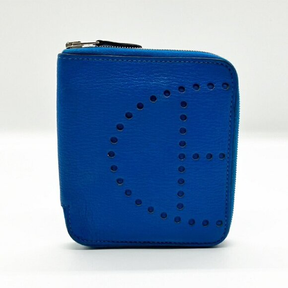 HERMES Blue Wallet - Picture 1 of 5